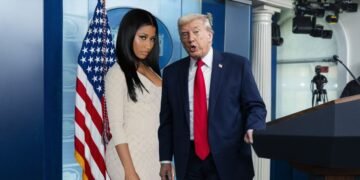 Jimmy Kimmel Grosses Himself Out Copying “Horny” Donald Trump Lusting Over Nicki Minaj